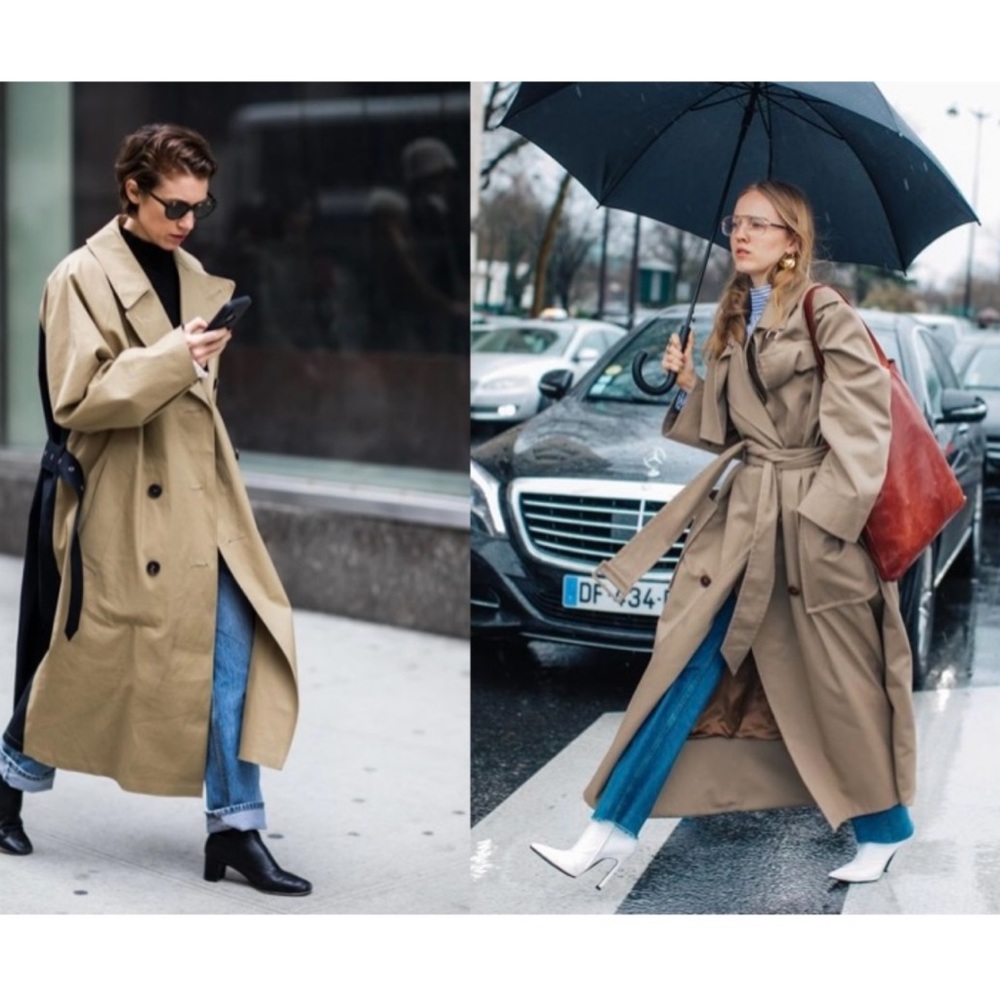 Aquascutum London Tan Trench Coat